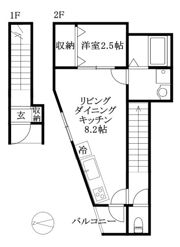 Felicia小栗の間取り画像