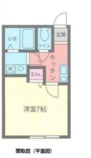 ベルガーデンの間取り画像