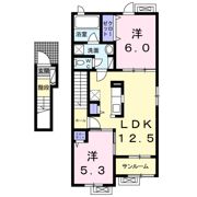 ヴィラージュS Ⅱの間取り画像