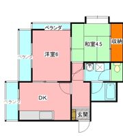 パールハイム市川の間取り画像
