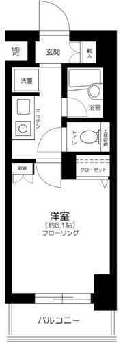 日神パレステージ三軒茶屋Ⅱの間取り画像