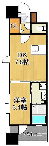 ギャラン竪町Neoの間取り画像