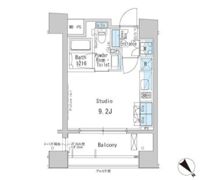 パークアクシス茅場町の間取り画像