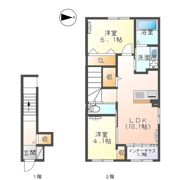 グランディール高屋敷A棟の間取り画像