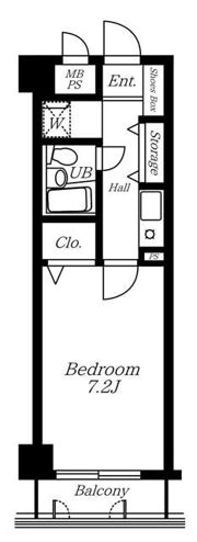 Flat Bambooの間取り画像