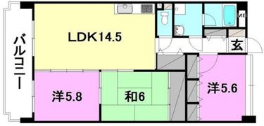 アルカンシエルの間取り画像