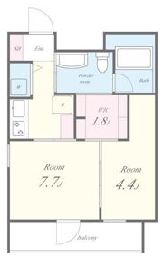 阿部マンションの間取り画像