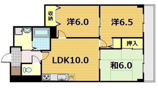 エーデル音羽の間取り画像