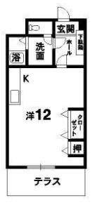 グランセ田宮の間取り画像