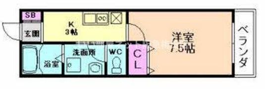 メゾンアマノⅡの間取り画像