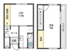 JS豊中E棟の間取り画像