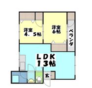 いずみマンションの間取り画像
