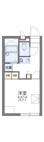 レオパレスあぶらやの間取り画像