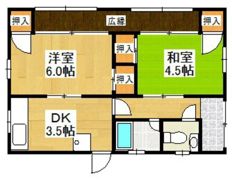 田益戸建の間取り画像