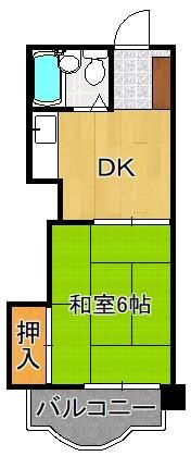 プレアール千代ヶ崎の間取り画像