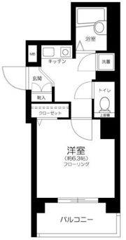 ロアール御茶ノ水妻恋坂の間取り画像