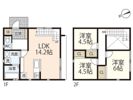 レジデンス小山 1号棟の間取り画像