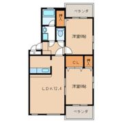 グリーンステージ中井の間取り画像