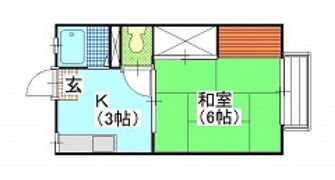 第2オリオンコーポの間取り画像