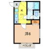 クレスト1の間取り画像