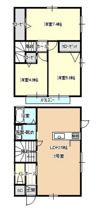 LA・CREA亀山の間取り画像