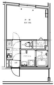 GENOVIA根津の間取り画像
