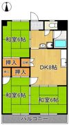 ダルマックスビルの間取り画像