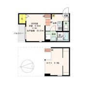 HR金田町の間取り画像