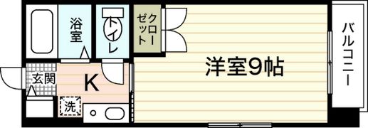 白島森野ビルの間取り画像