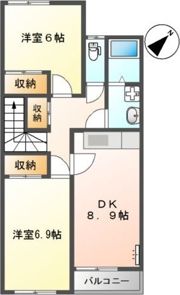 ルート3ヒルズの間取り画像