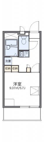 レオパレス天大南の間取り画像
