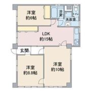 コーポ内山の間取り画像
