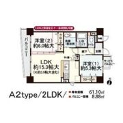 CRYSTAL SUITA TAKAHAMAの間取り画像