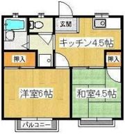 SUNハイツの間取り画像