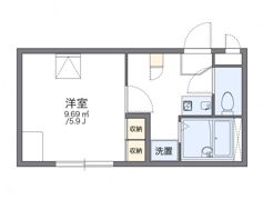 レオパレスNEO ZIOUNの間取り画像