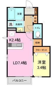 プランドールMの間取り画像