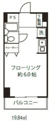 ドミール西船橋の間取り画像
