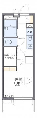 レオパレスフエータの間取り画像