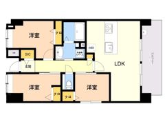 (仮称)プラトウズ仲原の間取り画像