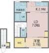 Felice 春のそよ風とラテの間取り画像