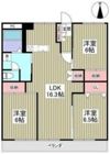 パークサイド篠崎の間取り画像