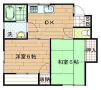 ルネサンスの間取り画像