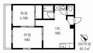 メゾンド萬歳の間取り画像