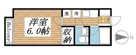 赤堤エスタシオンの間取り画像