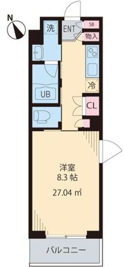 Nコート久我山の間取り画像