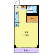 パールハイム 川崎の間取り画像
