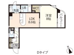 Shetland CourtⅡの間取り画像