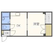 ハイツ丸松の間取り画像