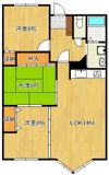 アーティックス到津 1308号室の間取り画像