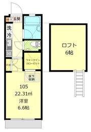 コートドール汐入の間取り画像